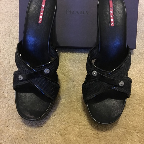 Women’s Prada Wedge Sandal - Picture 1 of 8